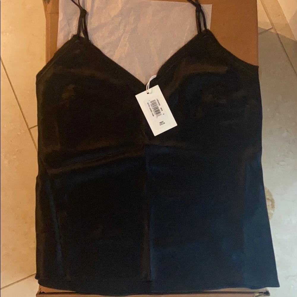 Frame Satin Lounge Tank